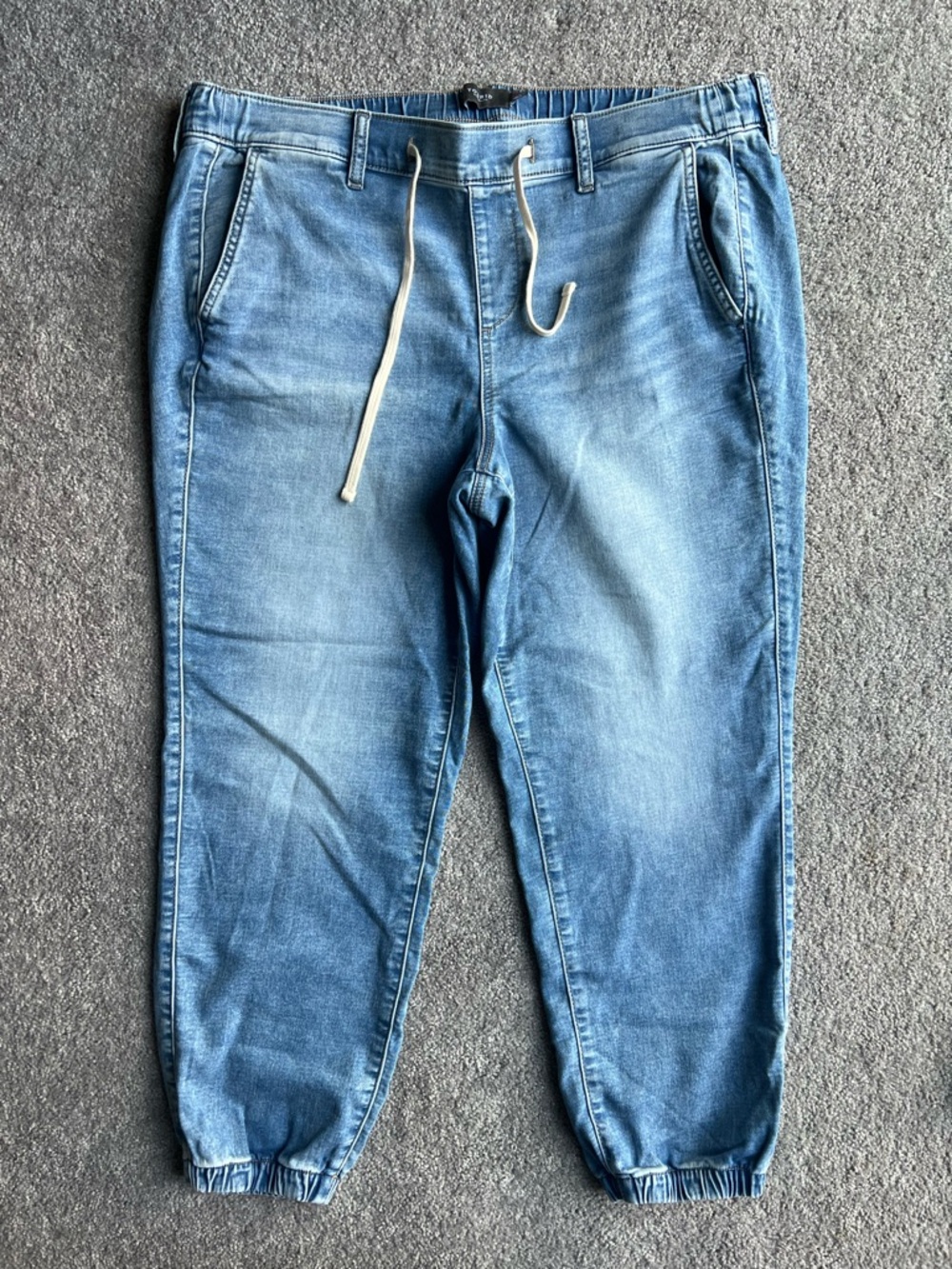 torrid Light Blue Relaxed Denim Jogger Jeans